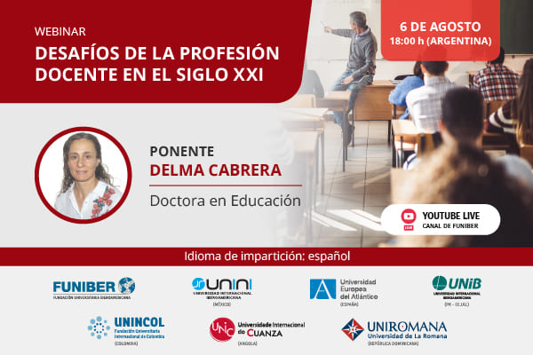 UNINI México organiza el webinar «Desafíos de la profesión docente en el siglo XXI»